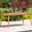 Table de salle à manger en bois - l 68,94 po x P 35,06 po H 29,13 po