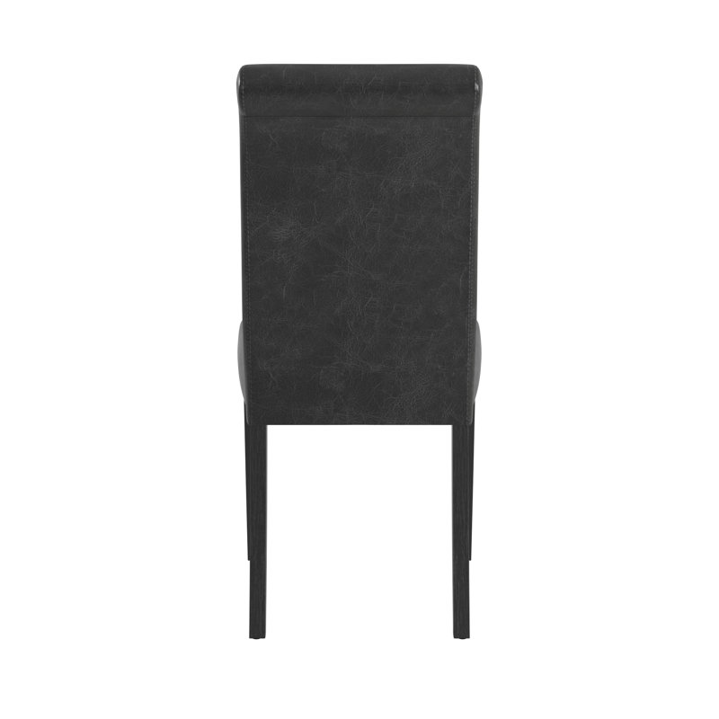 Ensemble de salle à manger Alexa-Mae, Marron foncé, 5 pièces: table, 4 chaises