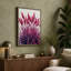 Burgundy Plume Grass Botanical - Wrapped Canvas-1560768660-1560768657