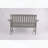 Minimalist Light Gray HIPS Bench for Indoor/Outdoor Use-1388213371