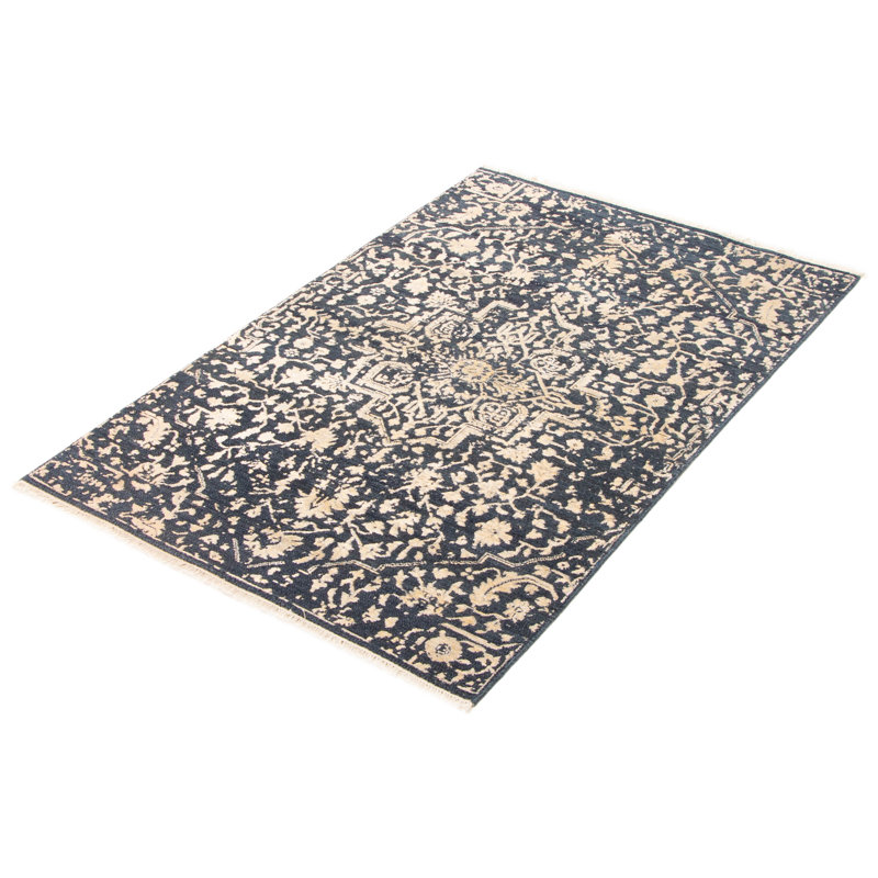 Heritage Navy Rug 4'0" x 6'0"