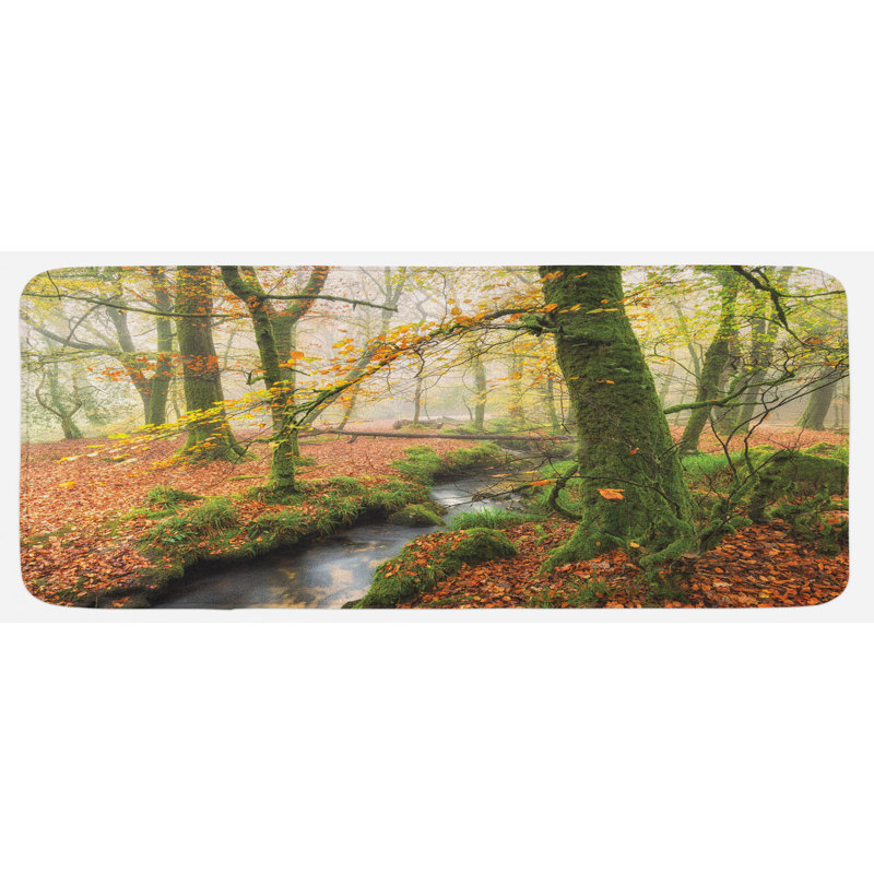 Tapis de cuisine à bois
