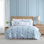 Victoria Floral Reversible Cotton Quilt Set 
