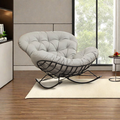 Modern casual bionic egg rocking chair