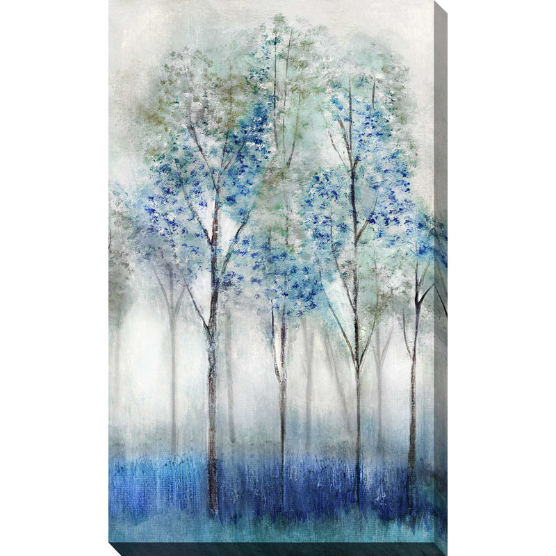 Forêt de rêve par Tava Studios - Peinture, L 18 po x H 30 po, Toile tendue