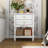 Elegent Nightstand With 2-Drawer & 1-Shelf-1594567079