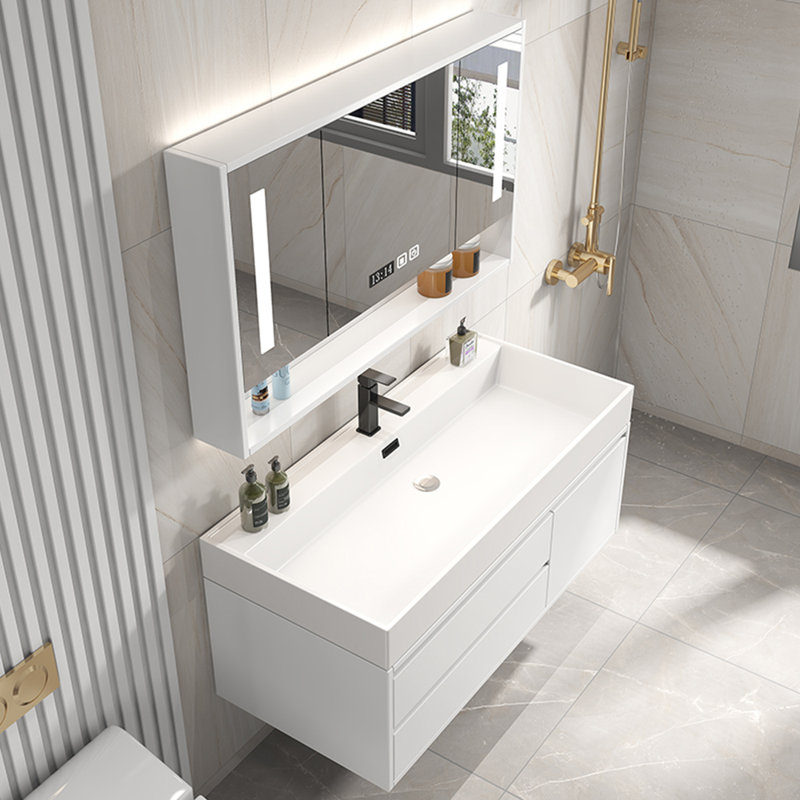 Armoire de salle de bain moderne et minimaliste