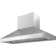 Pro 60" 750 CFM Ducted Wall Mount Range Hood in Silver with Nightlight Remote Control Included