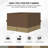 Aoodor Replacement 4-Panel Gazebo Sidewall Curtains-109918659-97531252