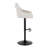 Harper Adjustable Barstool with Rounded T Footrest-100170046
