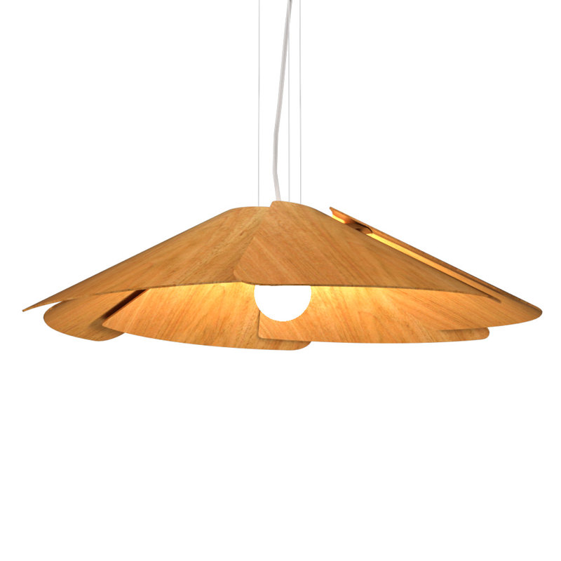 Fuchsia 1 - Light Pendant, Louro Freijo