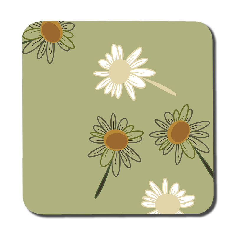 Square 6 Piece Coaster Set