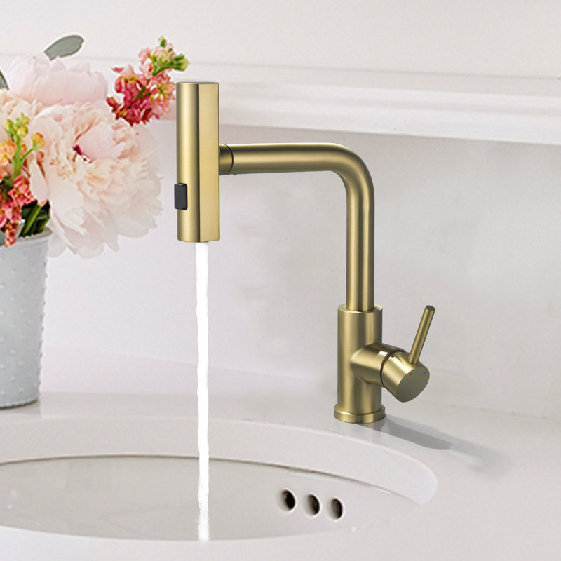 Dilon Colour Kitchen Faucet, Gold
