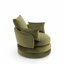 Upholstered Swivel Barrel Chair-1729032300