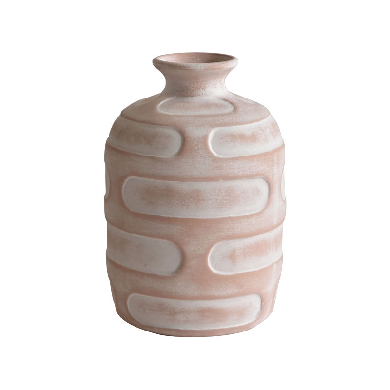 Vase rétro en terre cuite