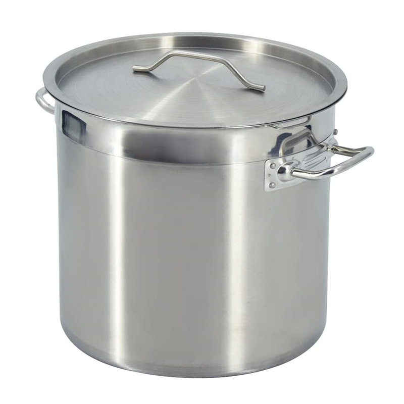 Belfry Kitchen Noel 17L Non-Stick Stainless Steel Stock Pot
