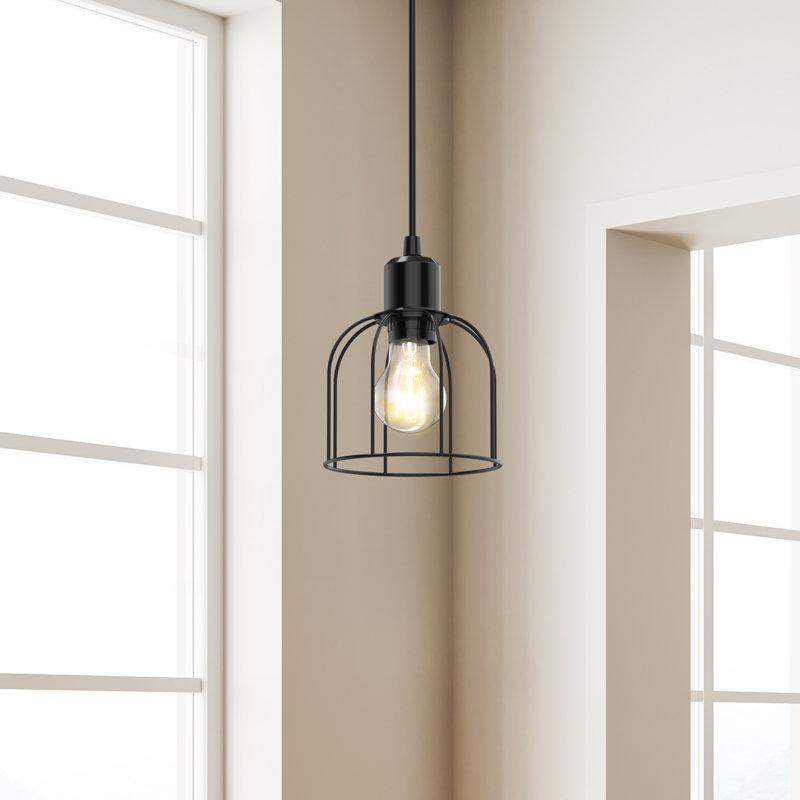 Reeanna 1 - Light Black Single Pendant Lighting