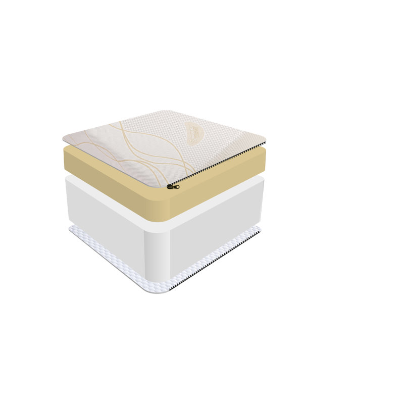 Sareer Ruby 10" Memory Foam Mattress, Super King (6')