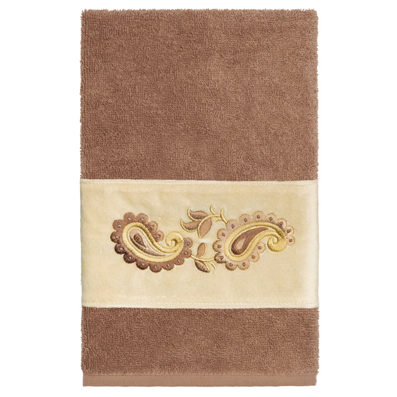  100% Turkish Cotton Hand Towel, Latte