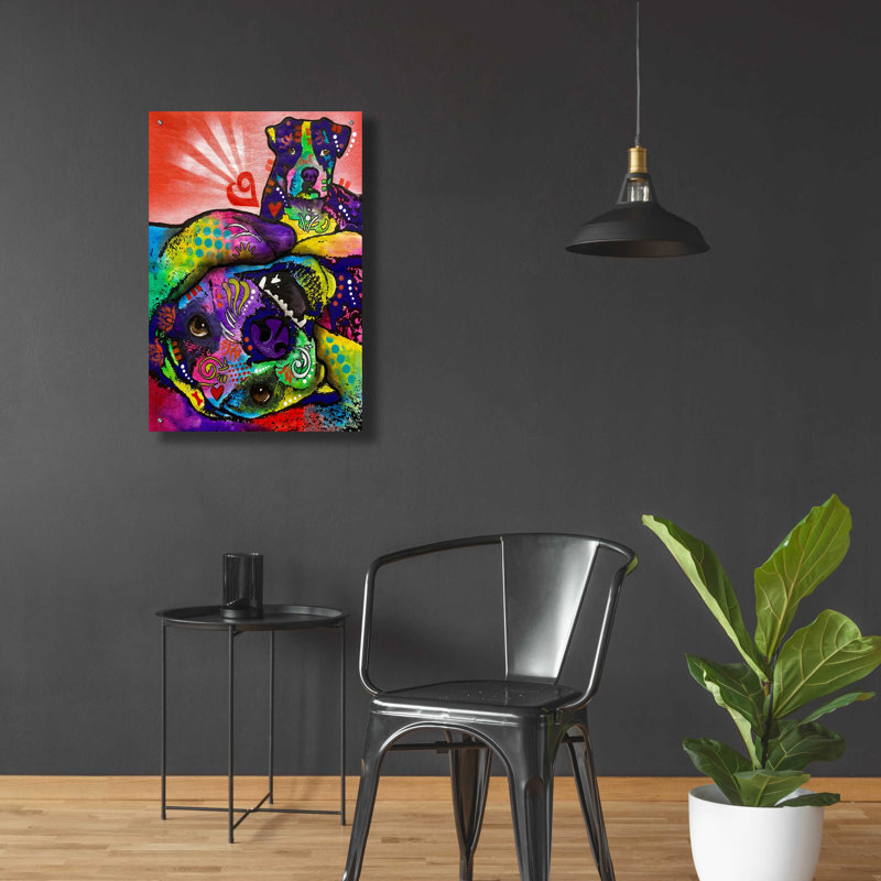 Do A Barrel Roll' by Dean Russo, Acrylic Glass Wall Art, 36" H x 24" W x 0.2" D