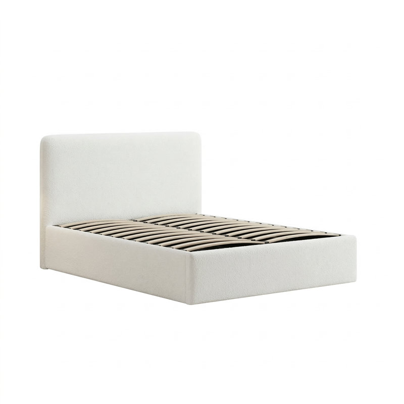 Revaz Upholstered Ottoman Storage Bed, Double