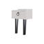David-Jack 1 Drawer Bedside Table with Hairpin Legs-602287803