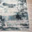 Stuckey Abstract Machine Woven Blue/White Area Rug-2001704651