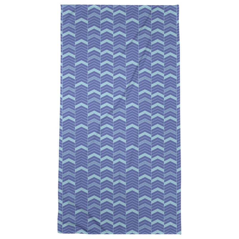 Stephenie Beach Towel, Blue/Sky