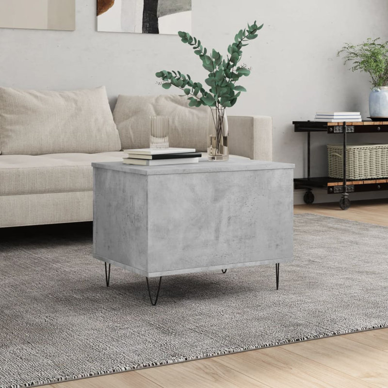 Moriaty Coffee Table, Concrete Grey, 60cm L x 44.5cm W x 45cm H