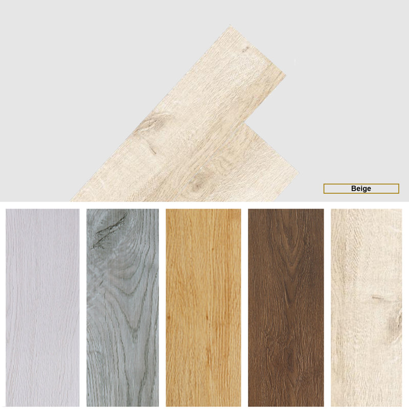 Stephens 91cm W x 16cm L x 2cm Oak Laminate Flooring, Beige