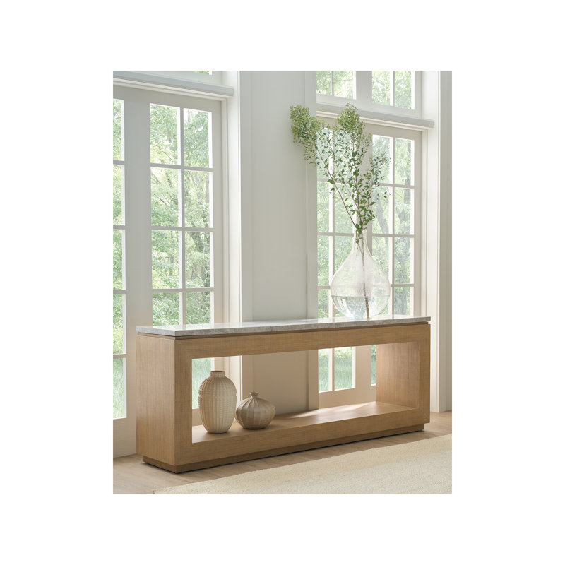 Avaline Monet Console Table, Tan