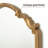 Ahnaish Ornate Shatterproof Arch Wall Mirror-354218647