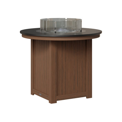 Berlin Gardens Donoma 44″ Round Counter Height Fire Pit Table