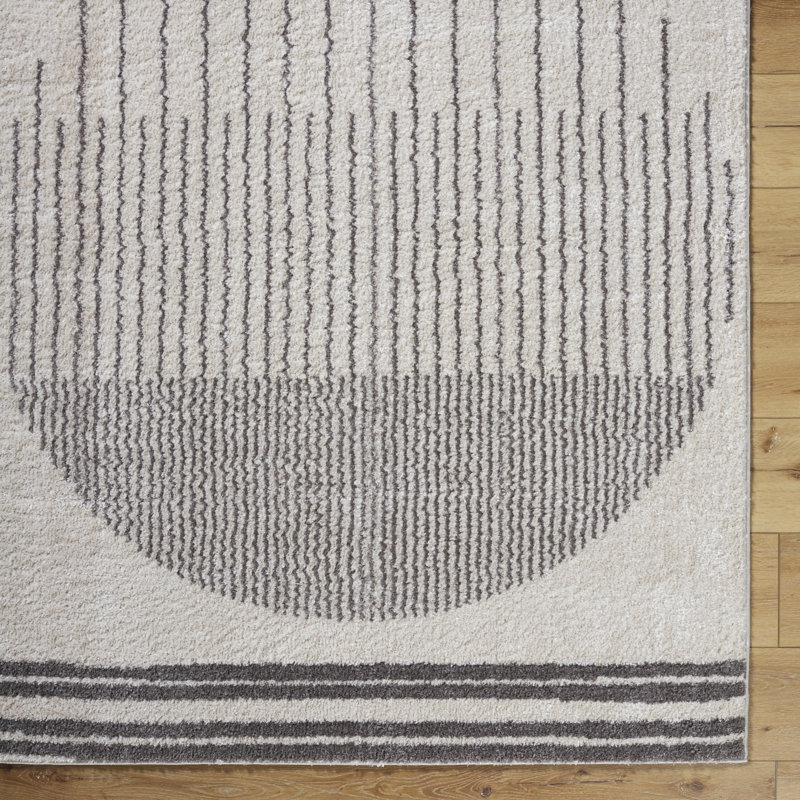 Machine Washable Shaggy Boho Charcoal Area Rug, Rectangle 160 x 213cm