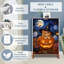Armoire de rangement pour chaussures avec 3 tiroirs rabattables pour Halloween
