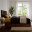 Lit plateforme en bois massif avec pied de lit et tiroirs sous le lit Lamarkus-1446559258-1446559261