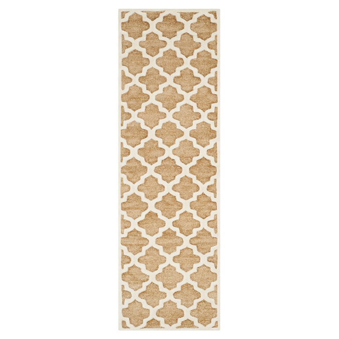Precious Hand Tufted Performance Geometric Rug, Runner 2'6" x 12'