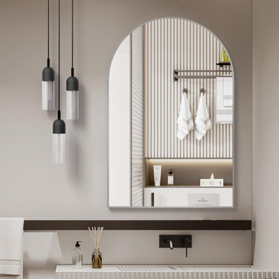 Miroir ovale 20 po x 33 po