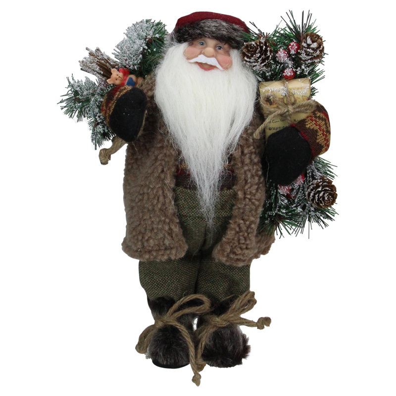 Figurine de Noël 12 "avec cadeau de Noël