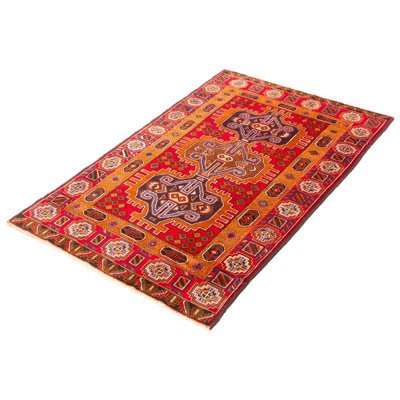 Teimani Red Rug 3'10" x 6'5"
