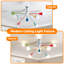 Lustre coloré 8 lumières, lustre moderne Spoutnik, luminaire pour enfants avec lumières multicolores arc-en-ciel amusantes-1140261106-1140261107