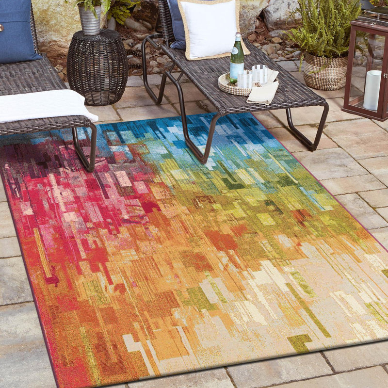 Tapis Glide Hower, Rectangle 6 pi 1 po x 9 pi