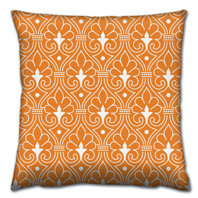 Coussin lavable de qualité supérieure, 17,0 x 17,0 pouces, 50% coton / 50% polyester, rembourrage en silicone, fermeture à glissière dissimulée | Doux, confortable et repassable | Parfait pour la décoration intérieure, le salon et la chambre à coucher