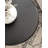 Round Solid Wood Side Table-75334283