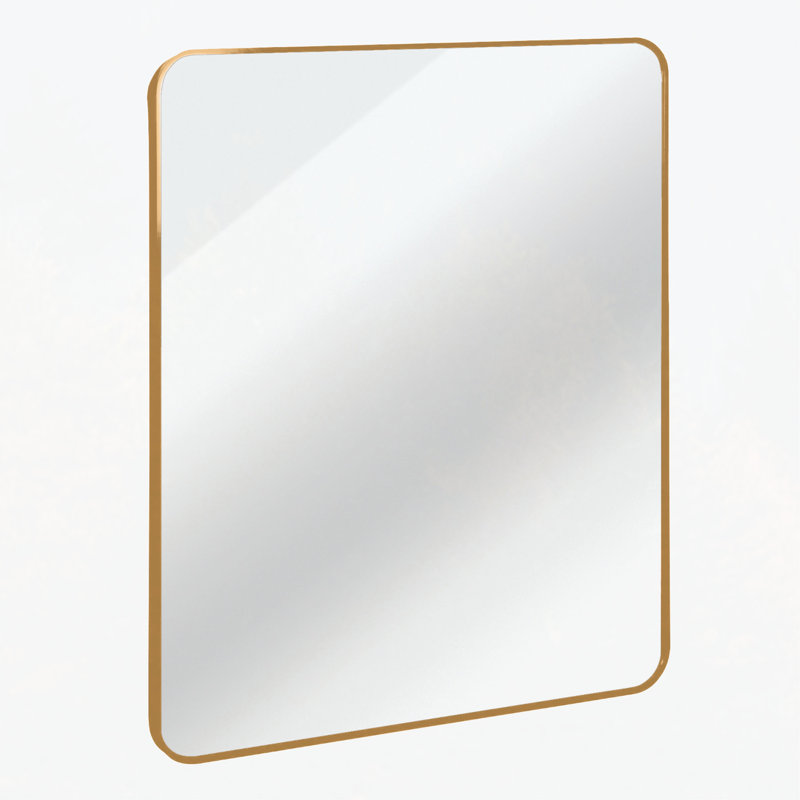 47"X14" Modern Door Mirror, 4Mm HD Glass & Anti-Rust Aluminum Frame, Shatterproof, Easy Installation, 47" x 14"