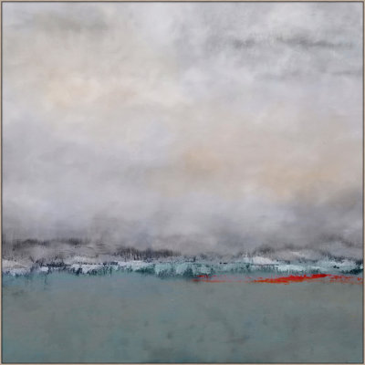Before Dawn 2' Framed Print on Canvas