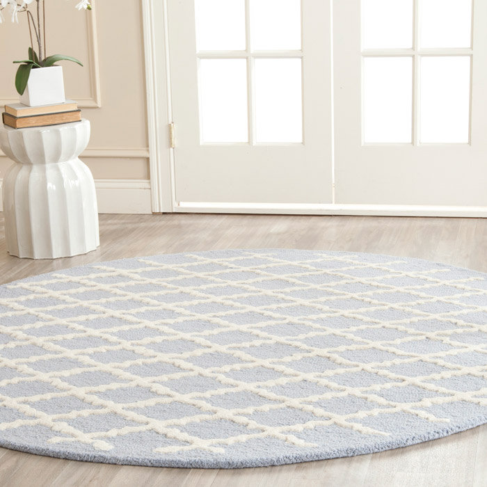 Cannen Hand Tufted Wool Geometric Rug