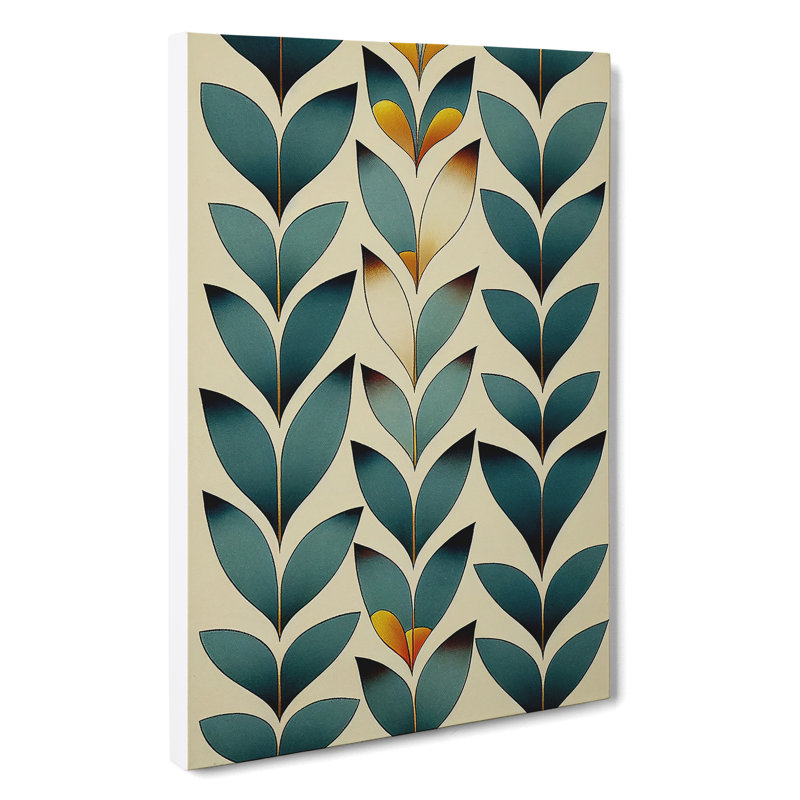 A Bewitching Leaves - Wall Art, Wrapped Canvas, 50cm H x 35cm W