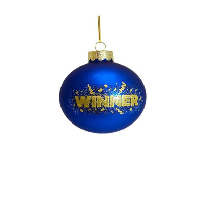 3.25'' Glass Ball Ornament