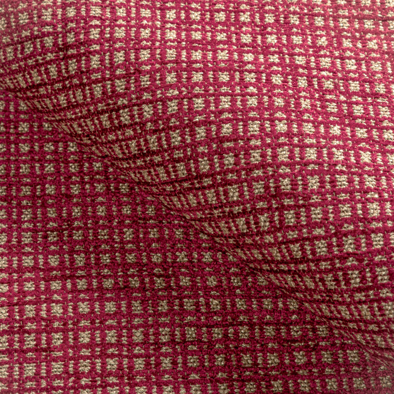Chambery Textures III Landiers Performance Fabric, Red
